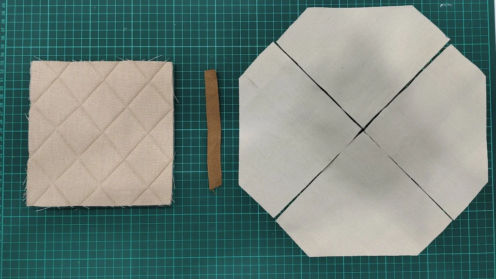 Pièces nécessaires pour la confection de la manique